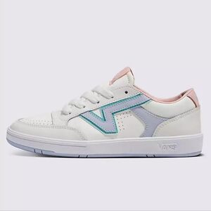 Vans Lowland ComfyCush Shoe 8 Blanc De Blanc/Multi, NIB